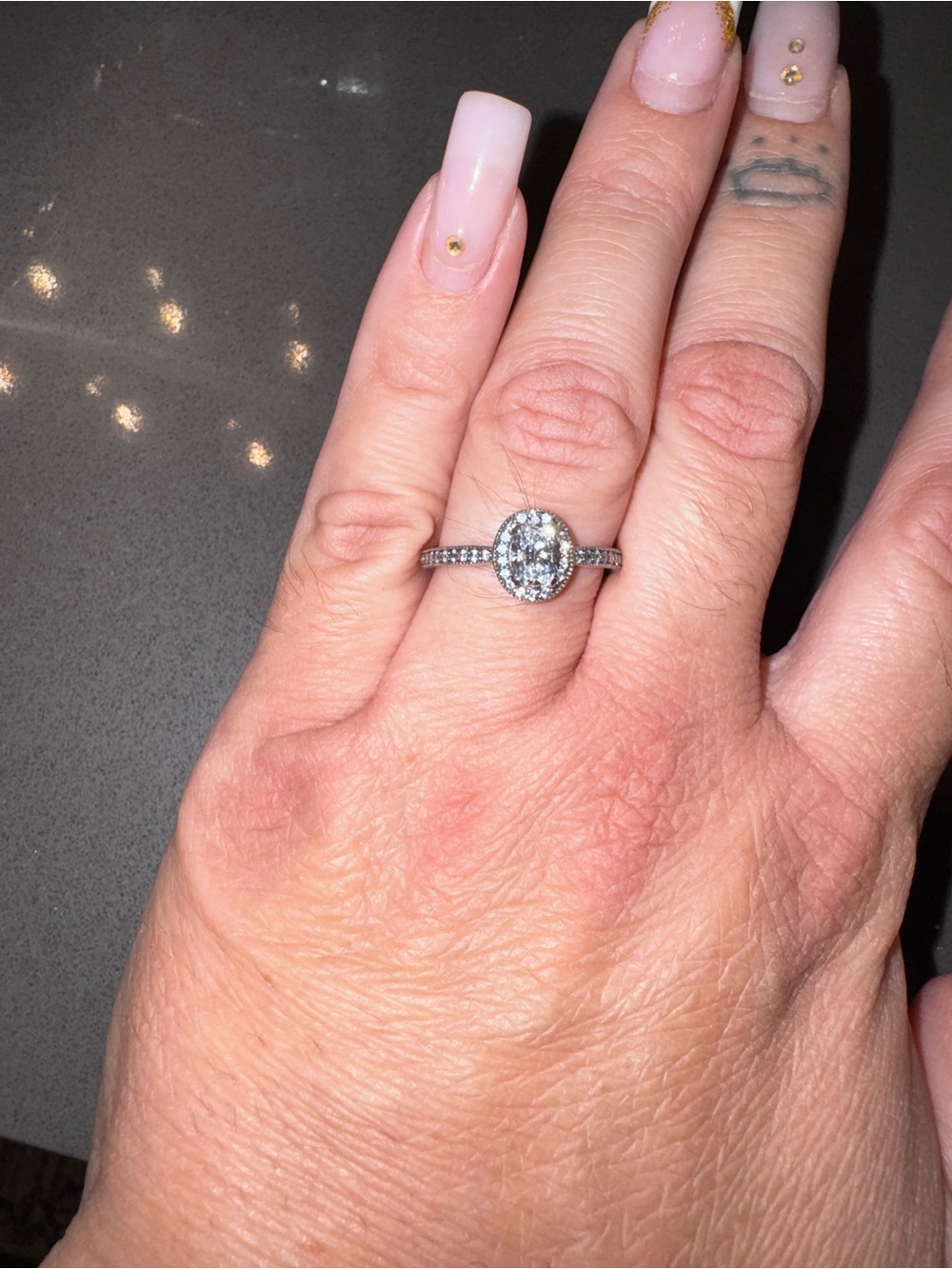 Pandora Oval Ring Sterling Silver